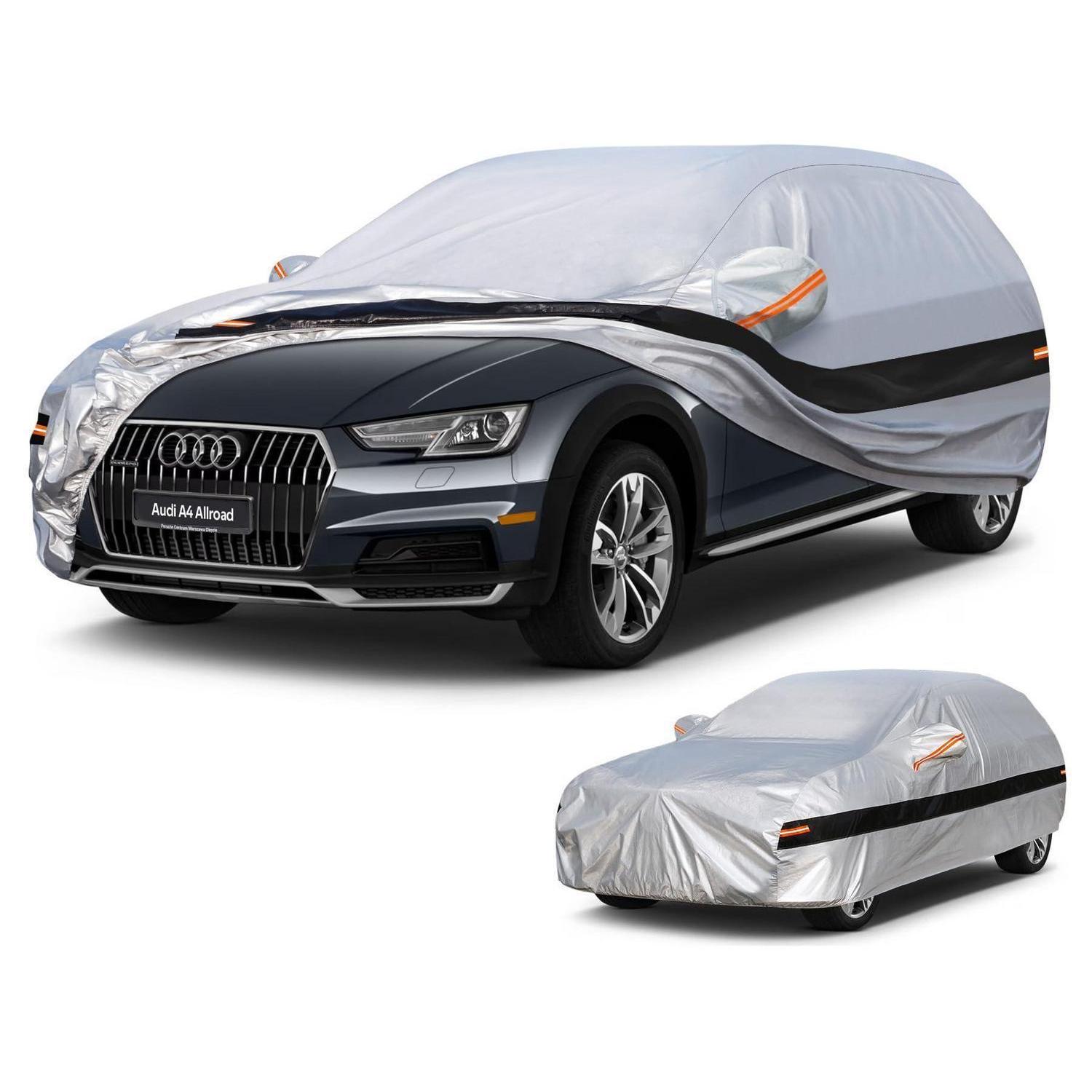 Autoabdeckung Kombi 10 Schichten 100% Wasserdicht Für Audi A4 Avant/allroad B7-b9