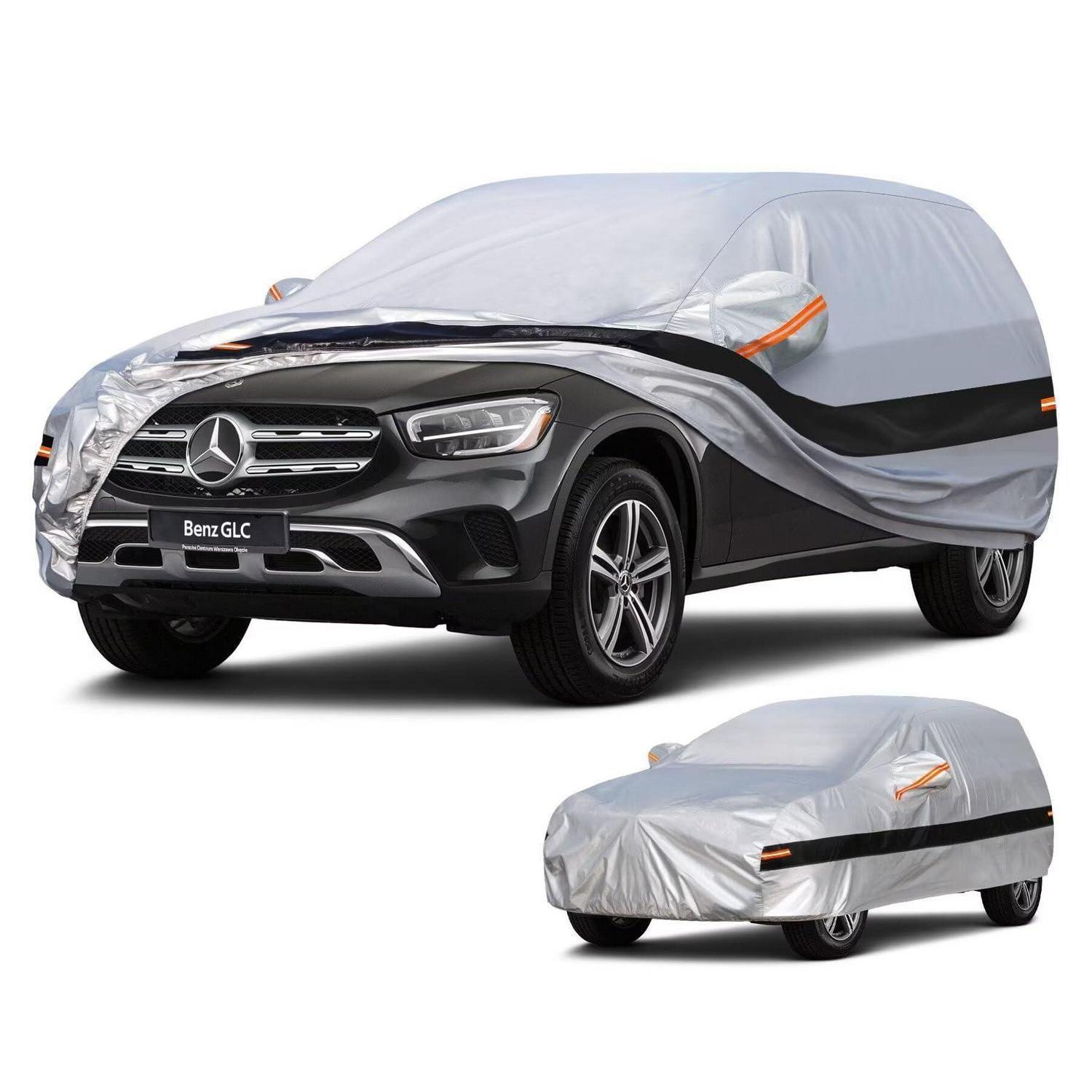 Autoabdeckung Suv 10 Schichten 100% Wasserdicht Für Mercedes Benz Glc (2015-2025)