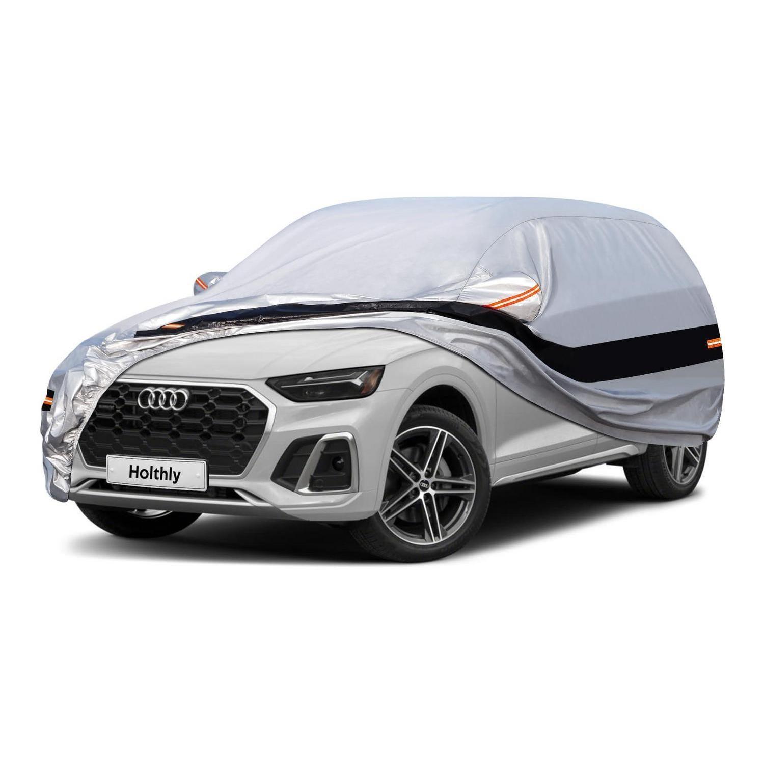 Autoabdeckung Suv 100% Wasserdicht, 10-schicht Uv-schutz, Ganzjahres-vollgarage Für Suv