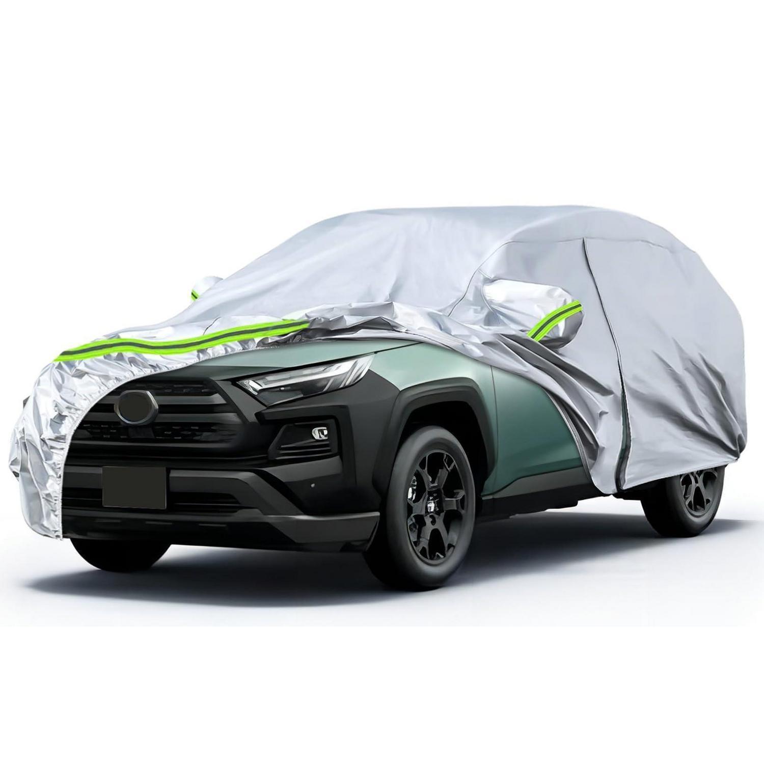 Autoabdeckung Wasserdicht Für Toyota Rav4 2012-2025, Allwetter-schutz, Silber