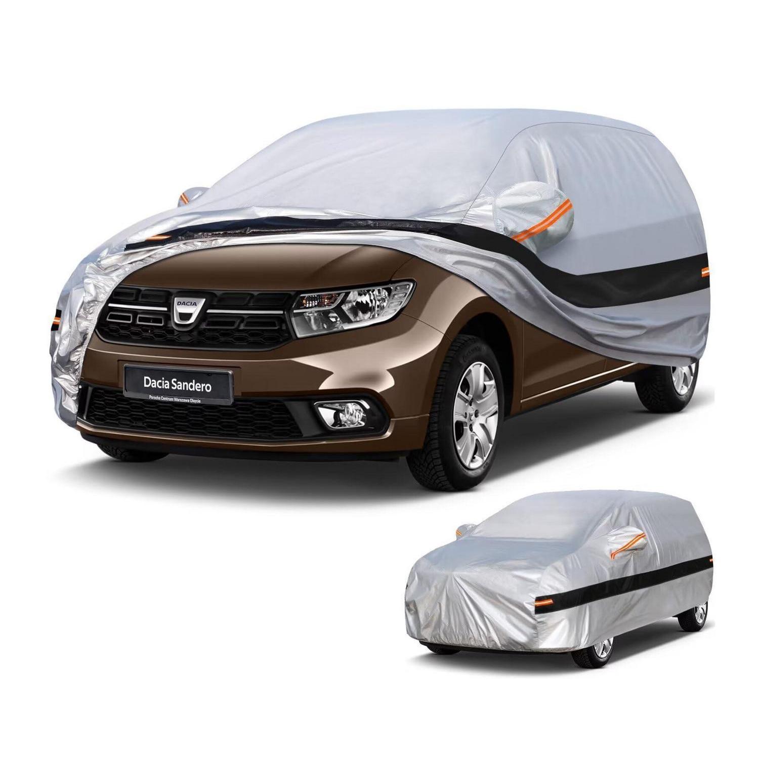 Autoabdeckung 10 Schichten Für Dacia Sandero (2008-2025) – 100% Wasserdicht, Uv-schutz