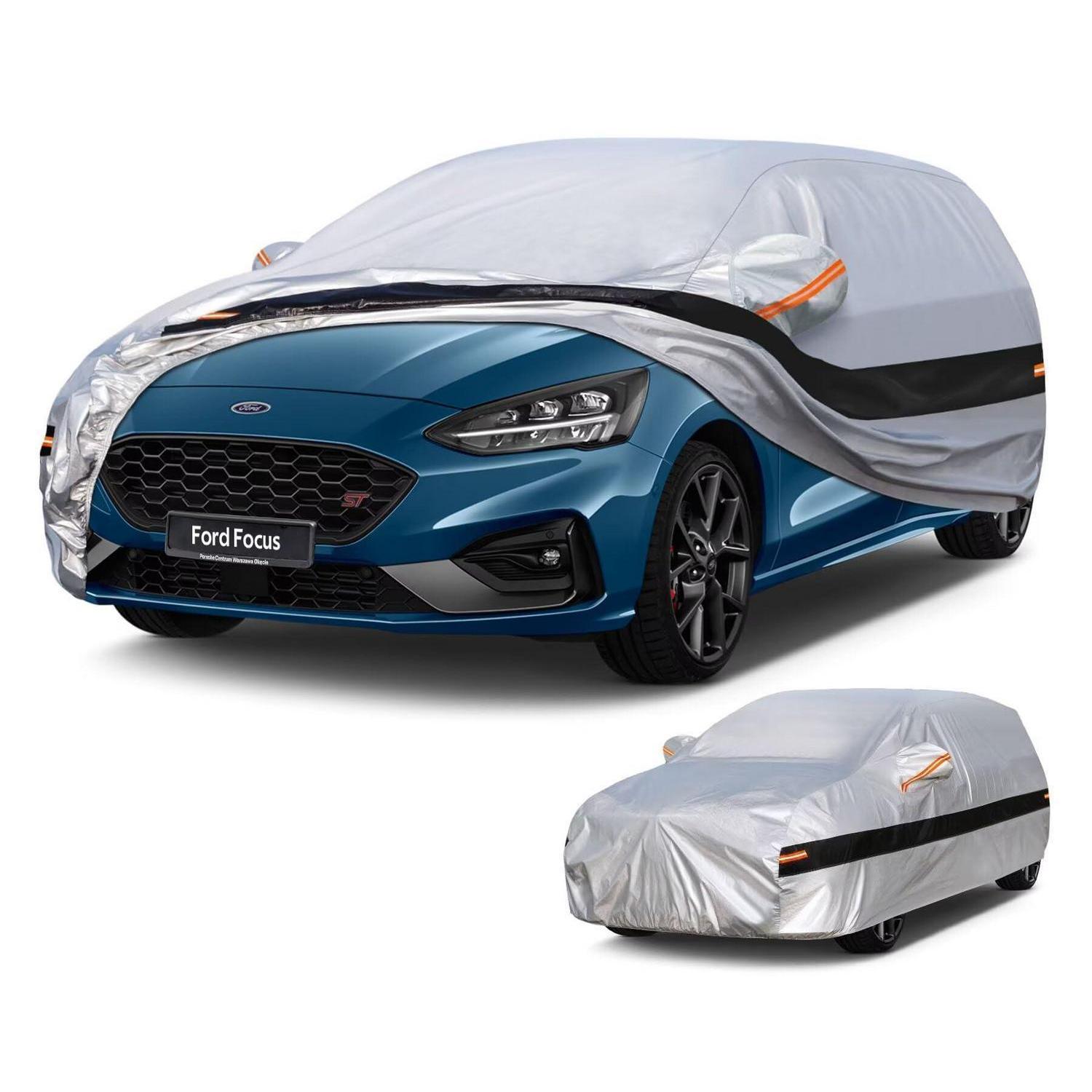 Autoabdeckung Für Ford Focus Hatchback (1999-2025) 10-lagig, 100% Wasserdicht