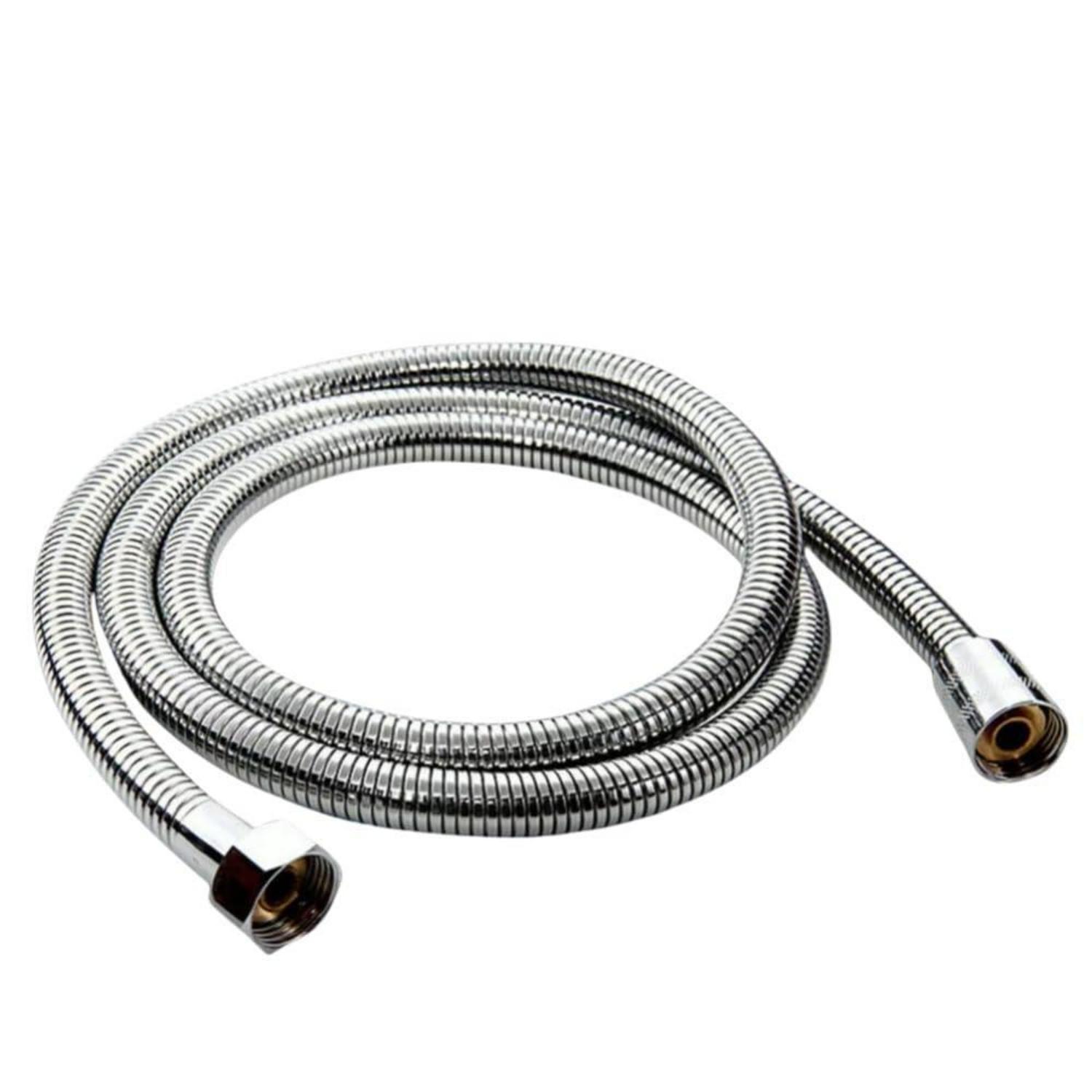 Brauseschlauch 1,5m Edelstahl Chrom Anti-knick Universal 1/2 Zoll