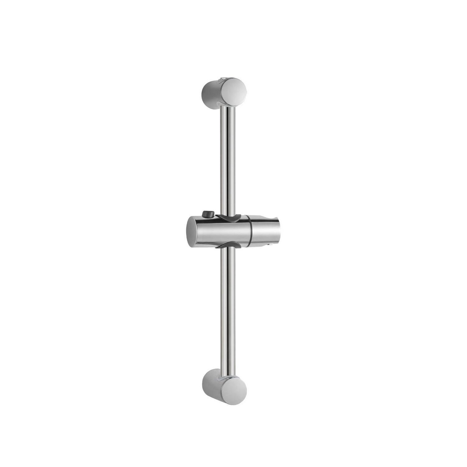 Duschstange 53cm Verstellbar 22-50cm Mit Handbrausenhalterung Chrom