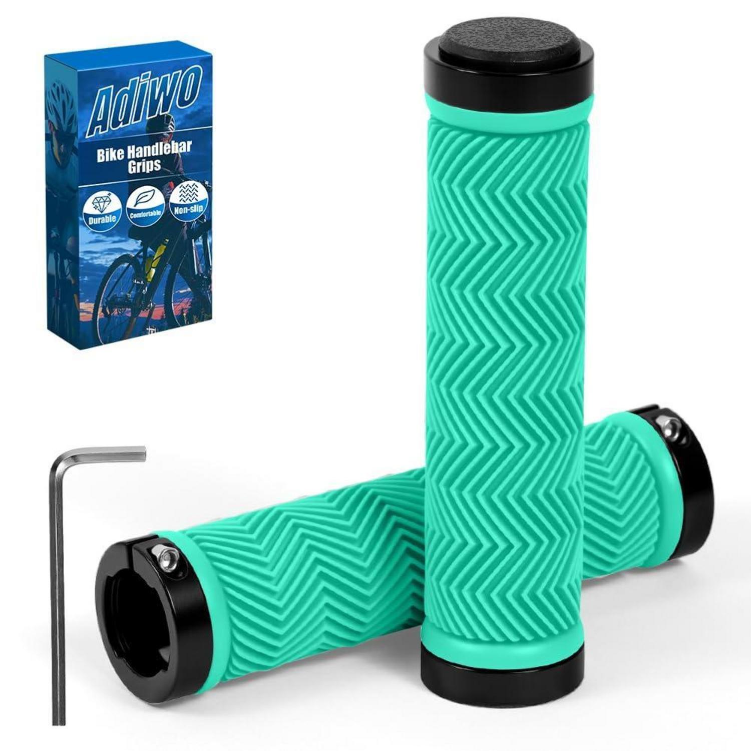 Ergonomische Fahrradgriffe Rutschfest Für 22,2mm Lenker, Grün