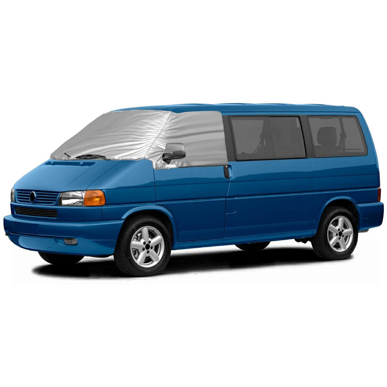Thermo Scheibenabdeckung Für Vw T4, Silber, Winter & Sommer, Sichtschutz