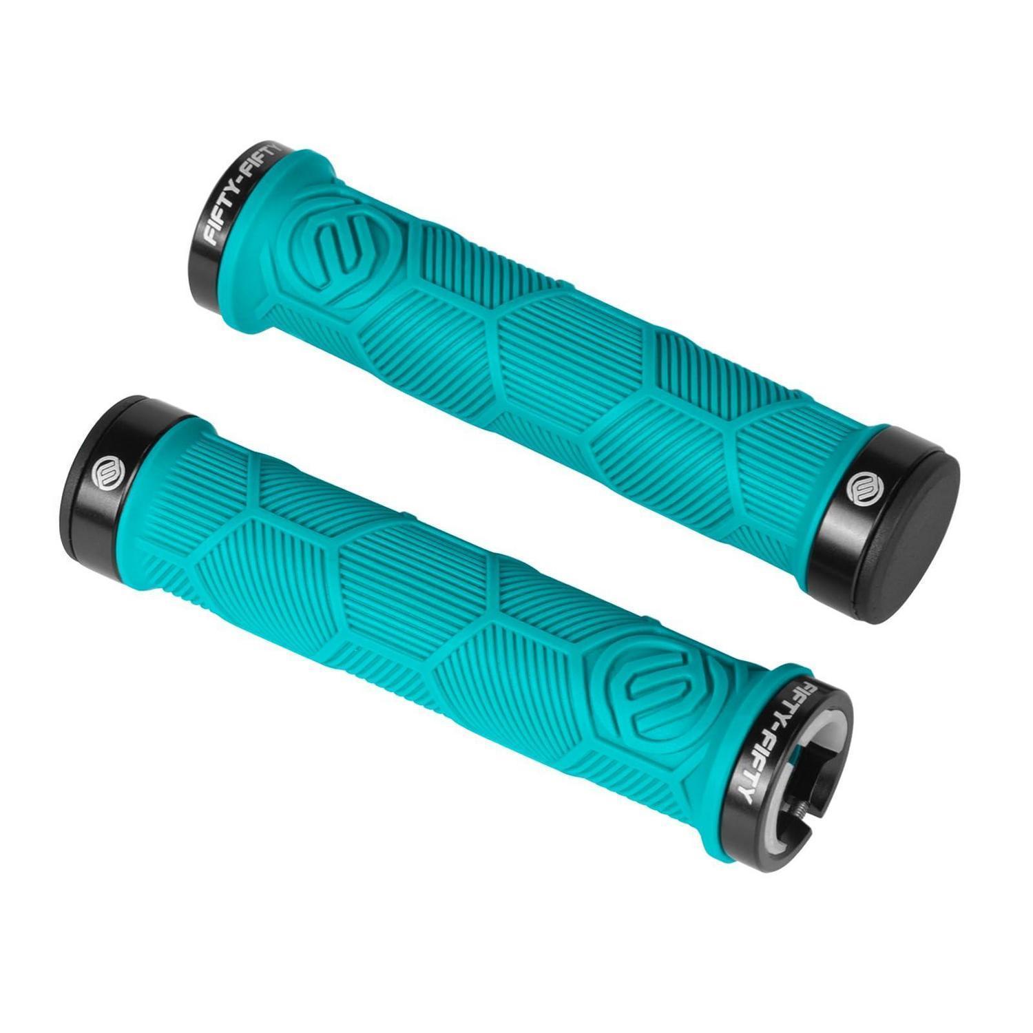 Fahrradgriffe Mountainbike Lock-on Rutschfest 22,2mm Lenkergriffe Türkis