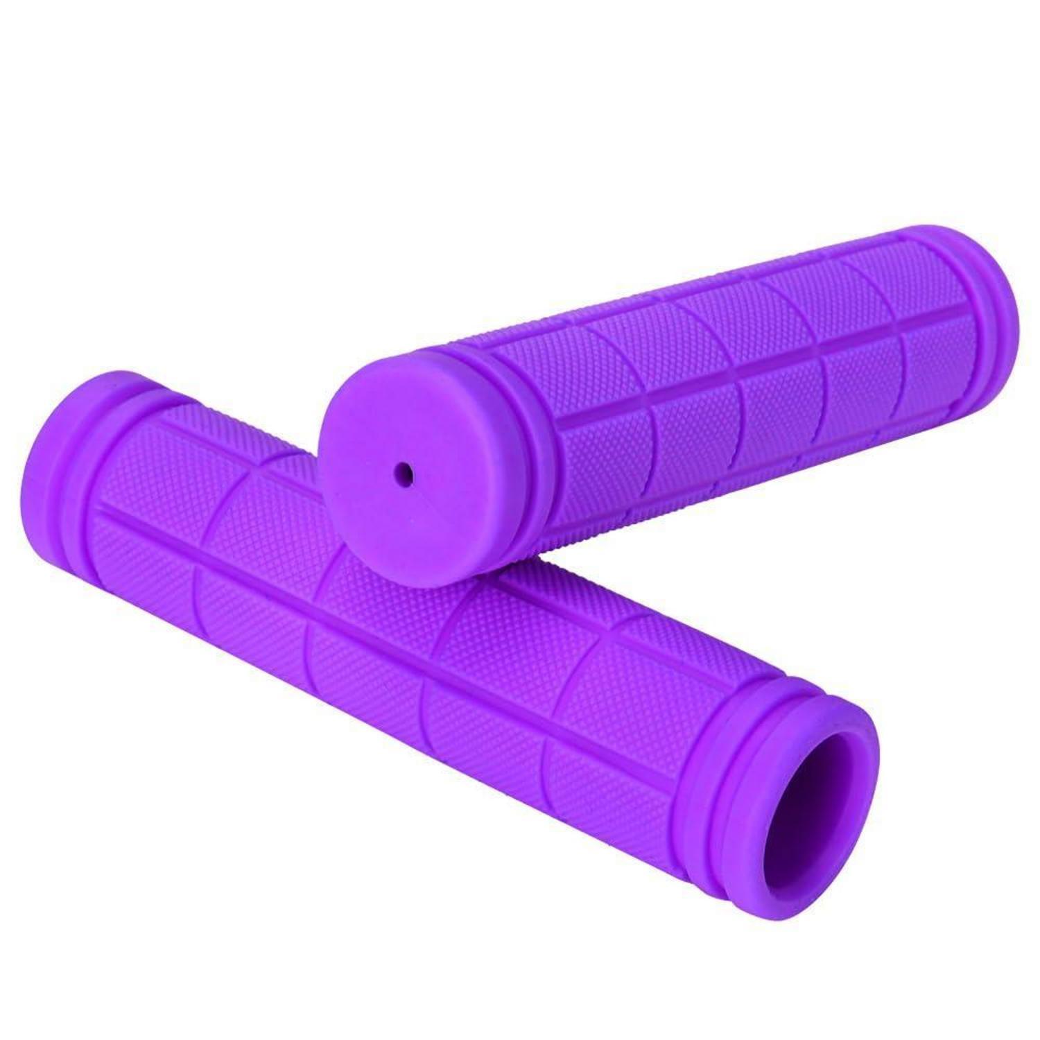 Fahrrad Lenkergriffe Ergonomisch 22.2mm Violett Für Mtb, Kinder, Roller