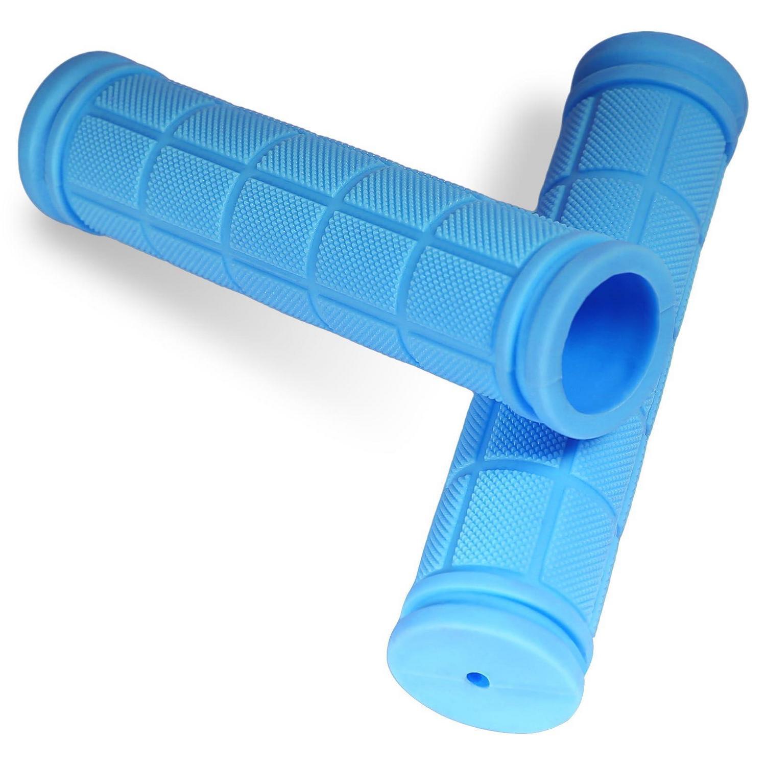 Fahrradgriffe 1 Paar Ergonomisch Rutschfest Weicher Gummi 22mm Sky Blue