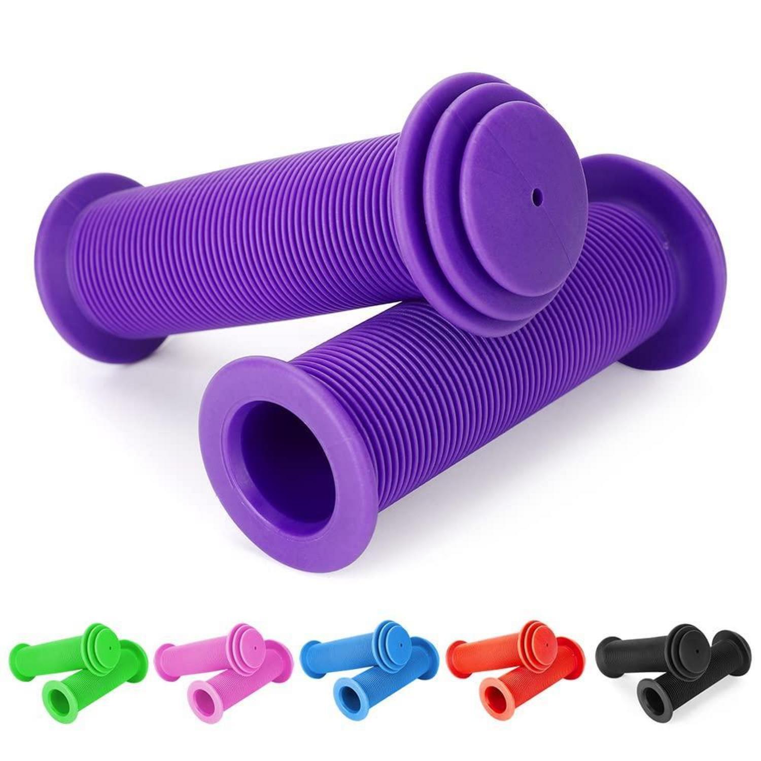 Kinder Fahrradgriffe 105mm Mit Prallschutz Für Roller & Laufrad