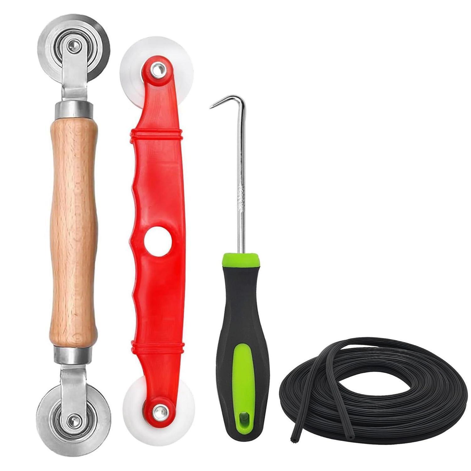 Fliegengitter Reparaturset Mit Werkzeug Und Kederband