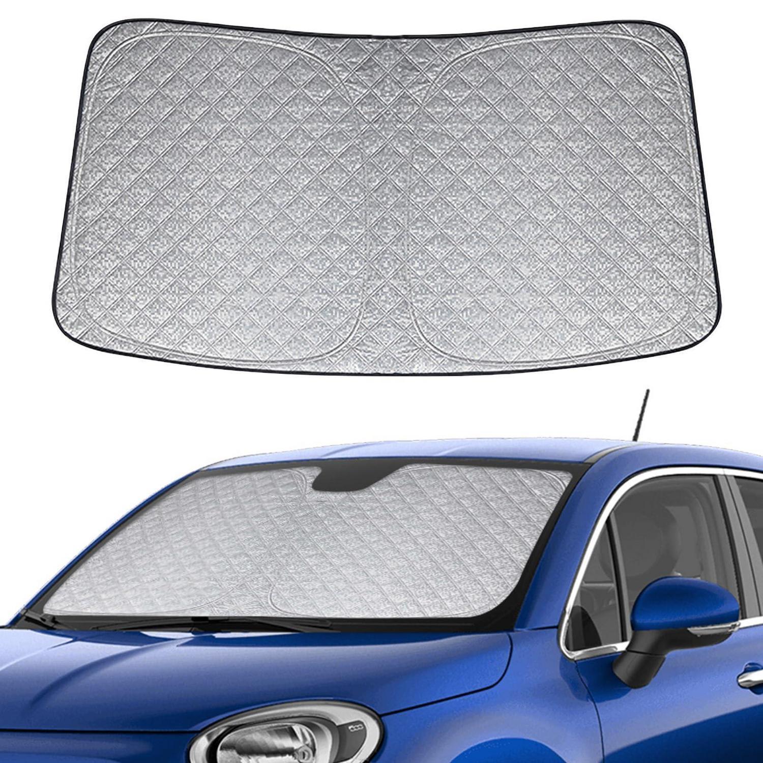 Frontscheibenabdeckung Auto Für Fiat 500x 2015-2026, Sonnenschutz Faltbar, Uv-schutz