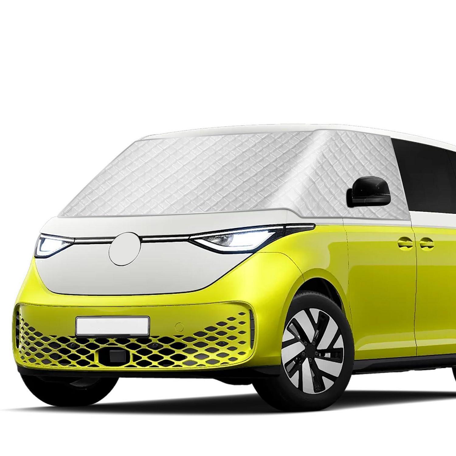 Frontscheibenabdeckung Für Vw Id Buzz 2022-2026, Silber, Frost- & Sonnenschutz, Wasserdicht