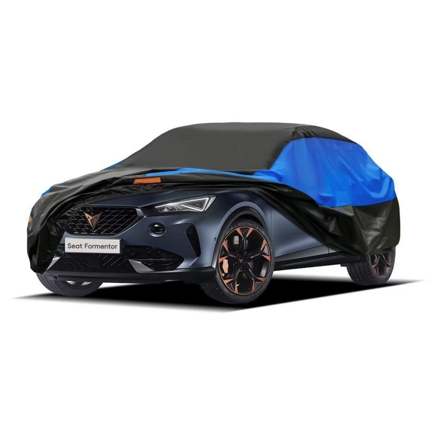 Autoabdeckung Wasserdicht Atmungsaktiv Für Cupra Formentor (2020-2024) Schwarz Blau