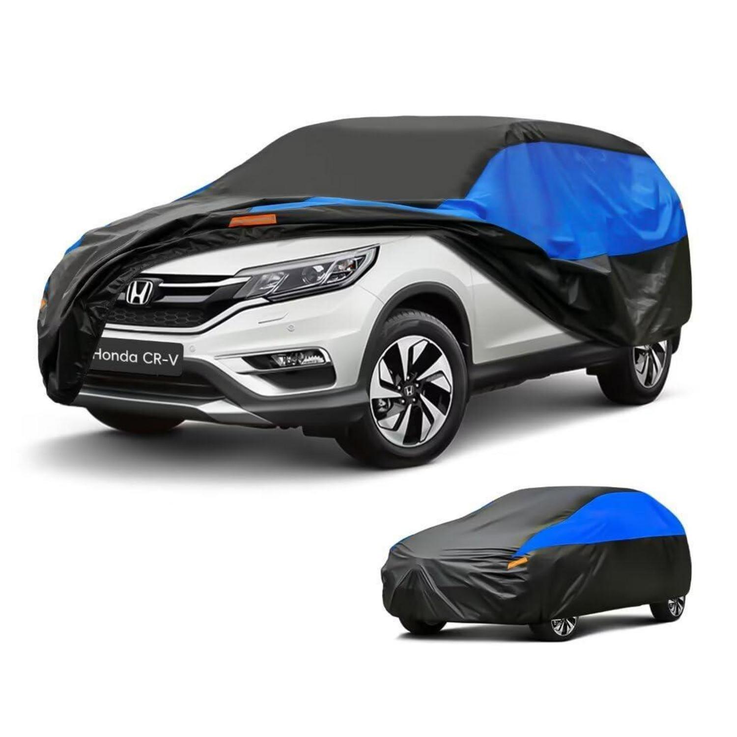 Autoabdeckung Wasserdicht Atmungsaktiv Für Honda Cr-v (1995-2024) Schwarz/blau