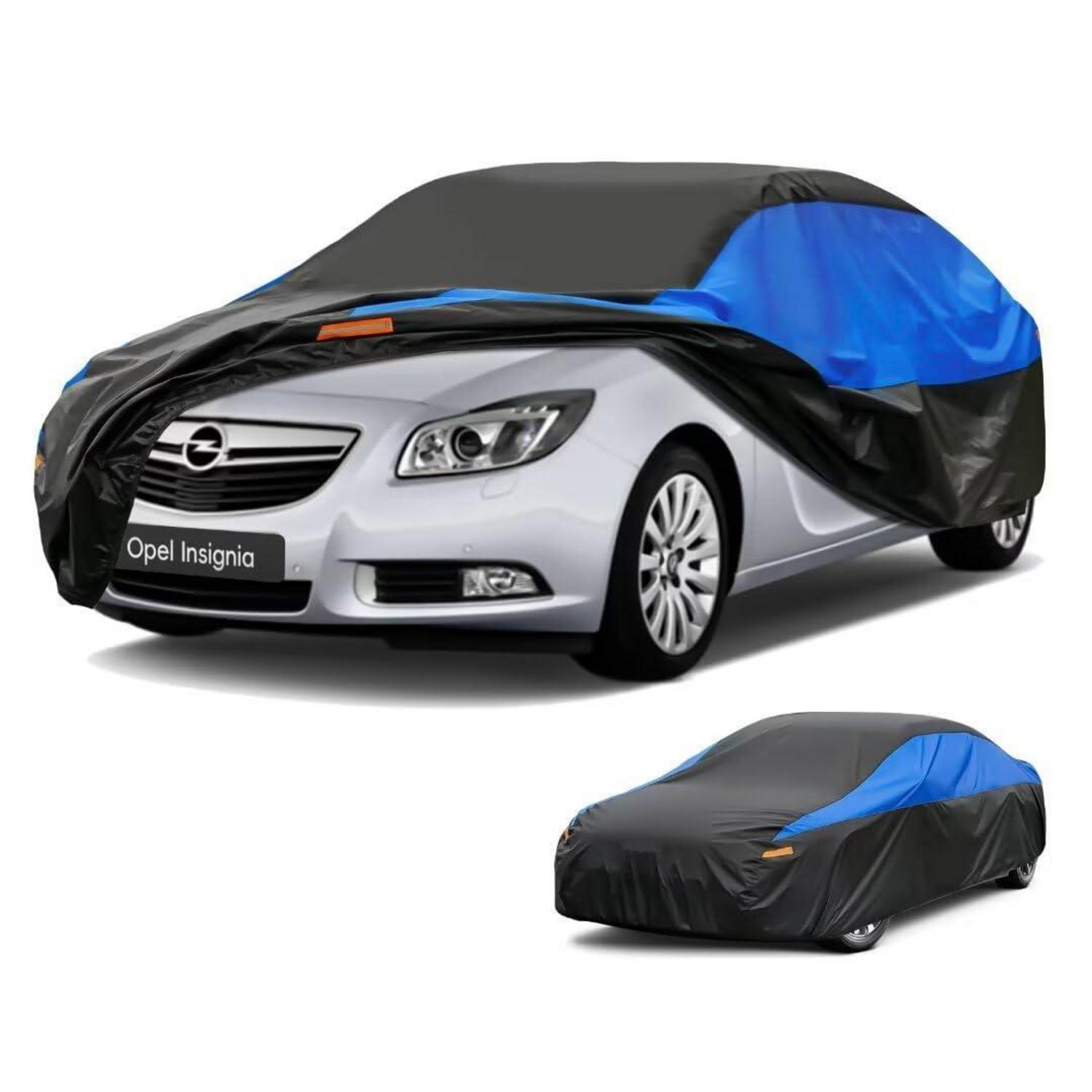 Autoabdeckung Wasserdicht Atmungsaktiv Für Opel Insignia (2008-2024) Schwarz/blau
