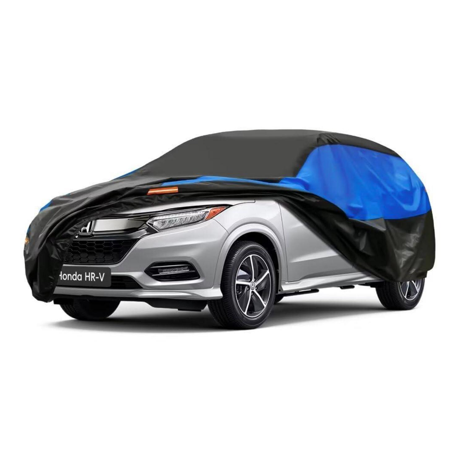 Autoabdeckung Wasserdicht Atmungsaktiv Für Honda Hr-v (2015-2024) Schwarz Blau
