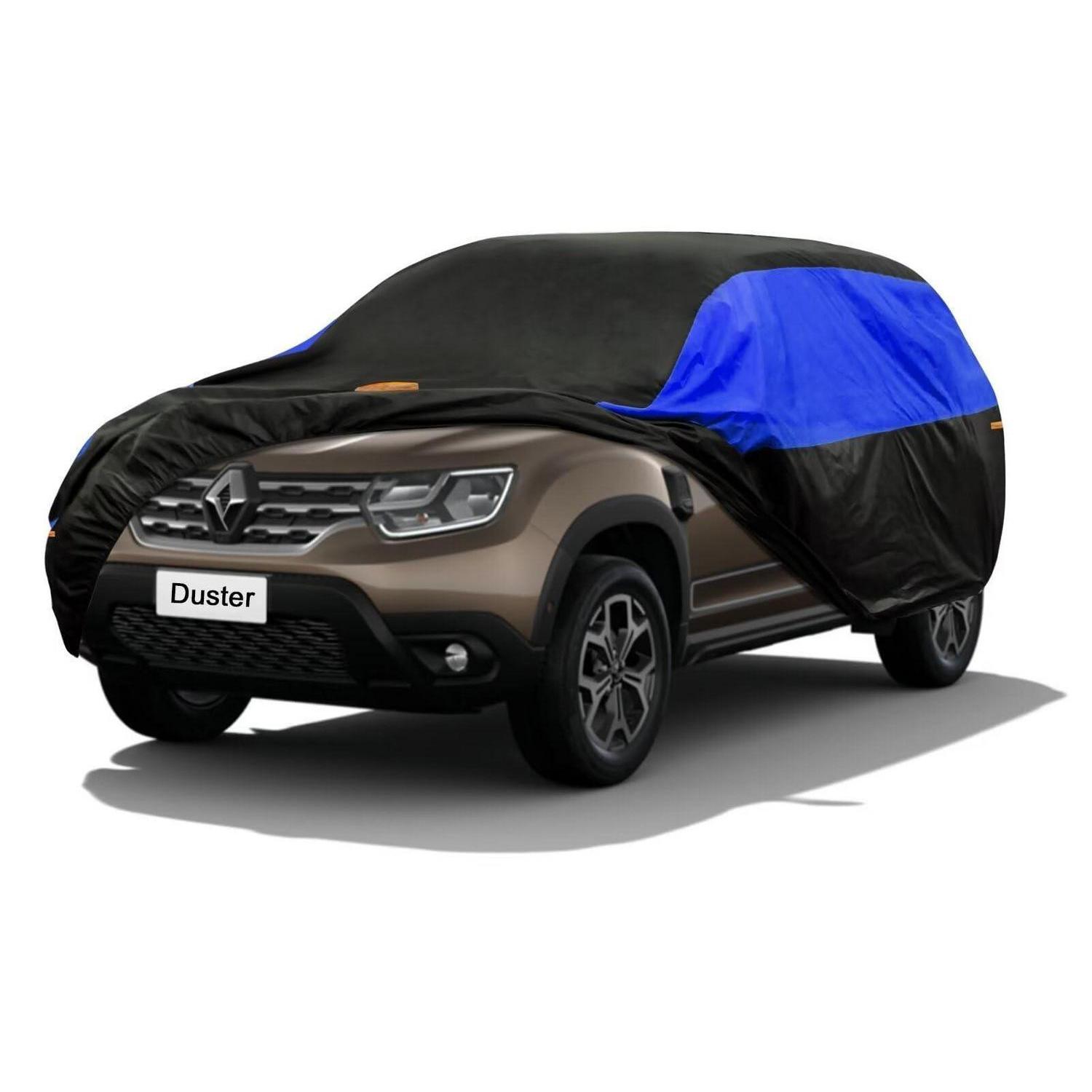 Autoabdeckung Wasserdicht Atmungsaktiv Für Dacia Duster (2010-2024) Schwarz Blau