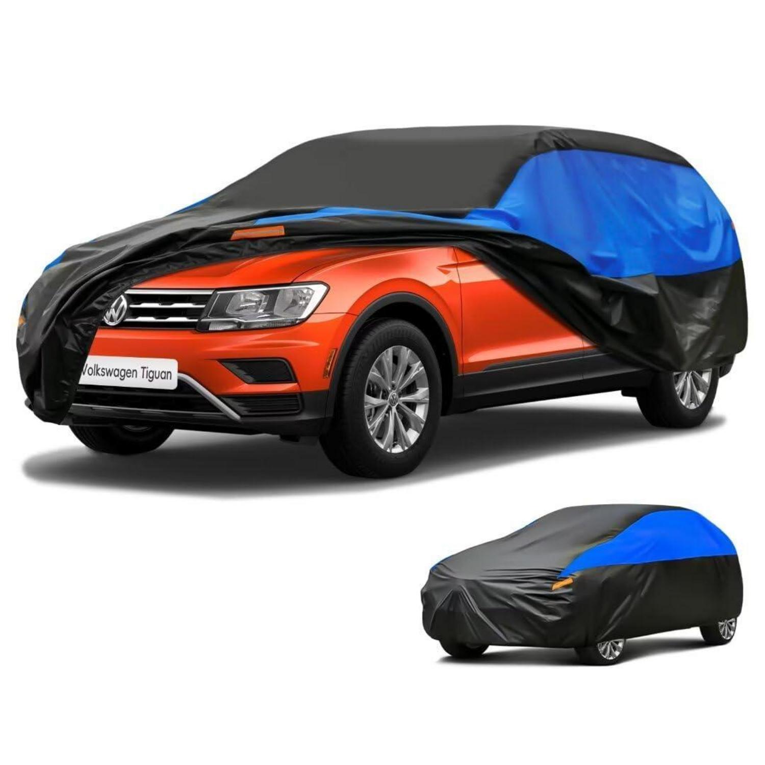 Autoabdeckung Wasserdicht Atmungsaktiv Für Vw Tiguan (2007-2024) Mit Baumwollfutter