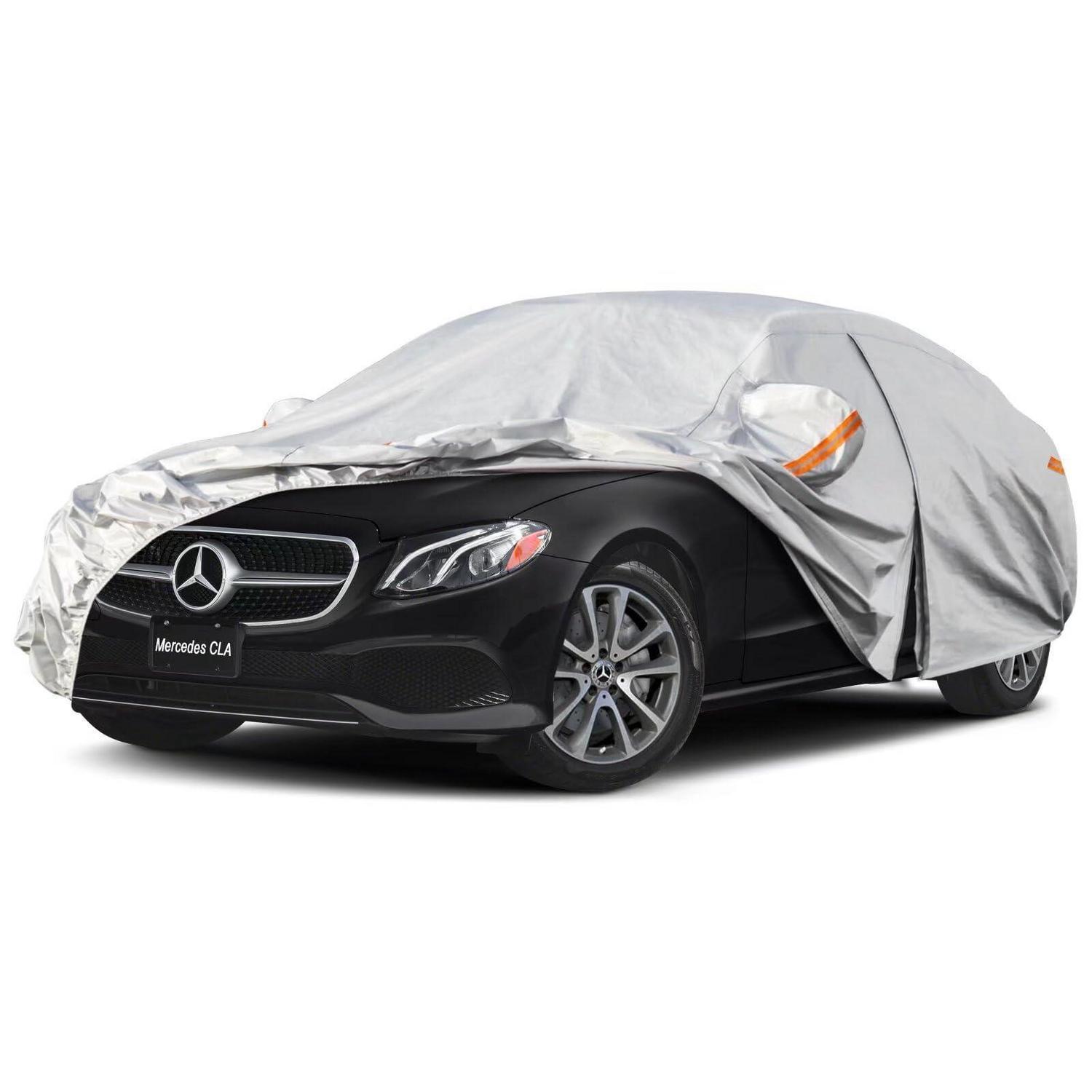 Autoplane Wasserdicht Für Mercedes Benz Cla (2013-2025) 6-lagig Staubschutz Silber