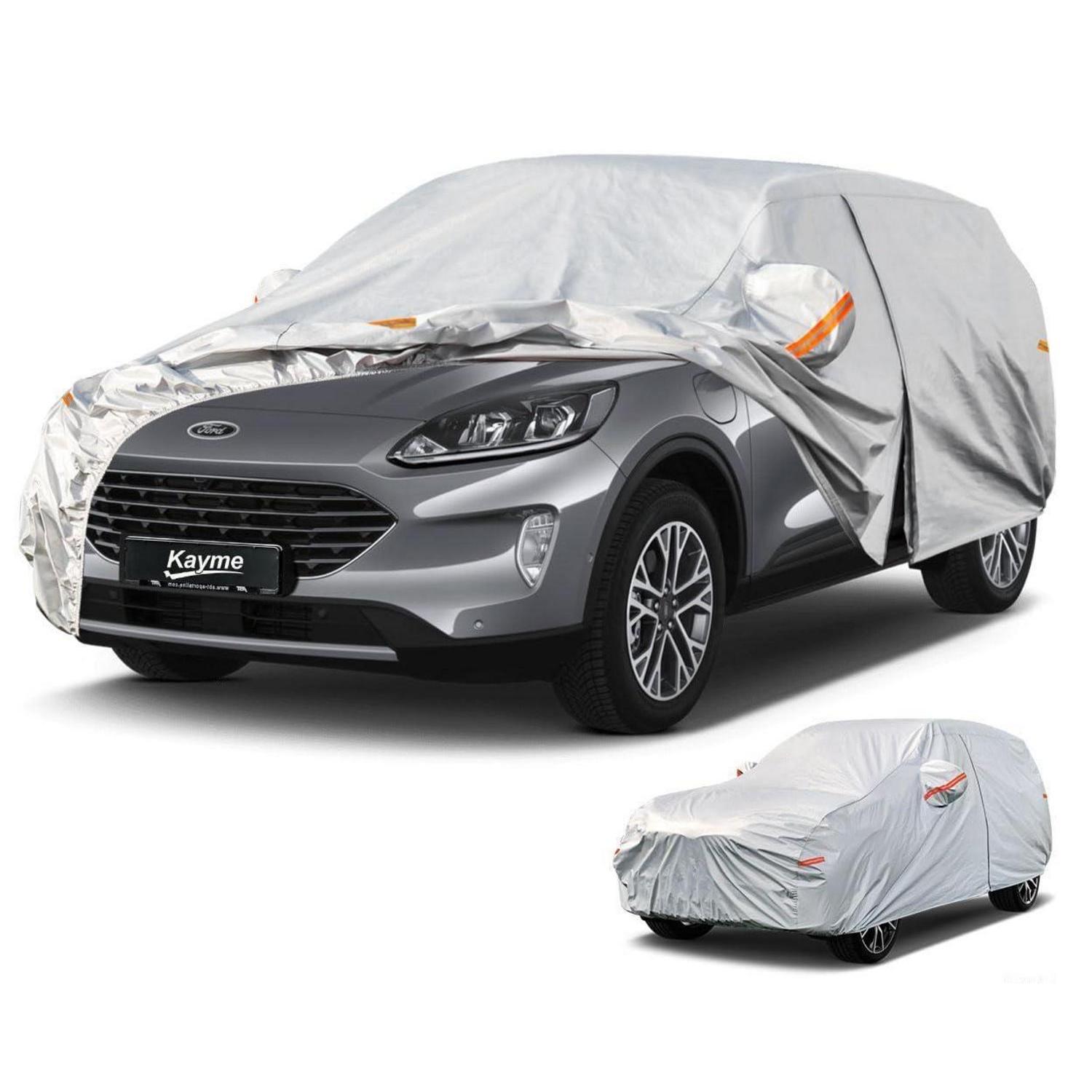Vollgarage Autoplane Wasserdicht Für Ford Kuga (2019-2025) Silber