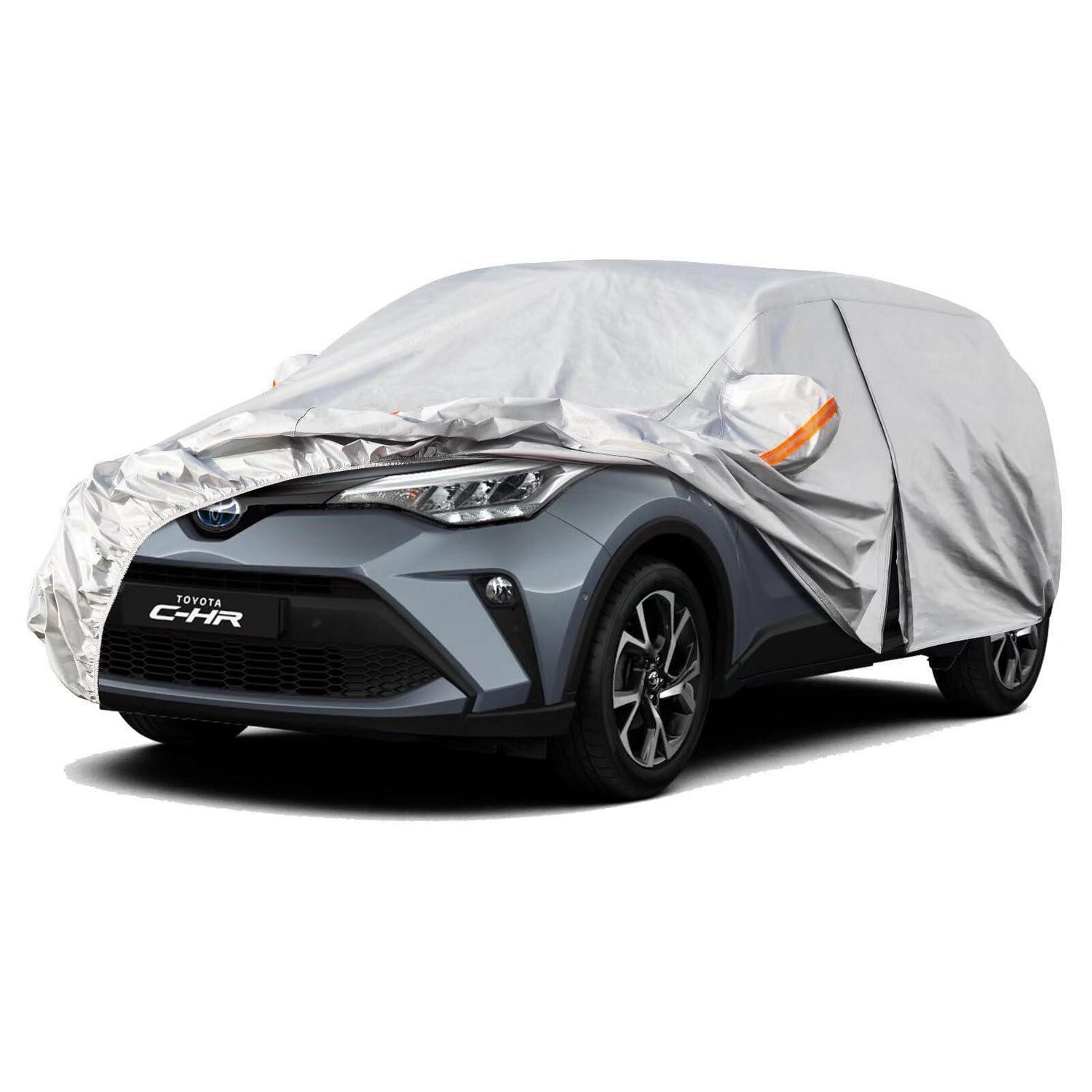 Vollgarage Autoabdeckung Wasserdicht Atmungsaktiv Für Toyota C-hr (2016-2025) Silber