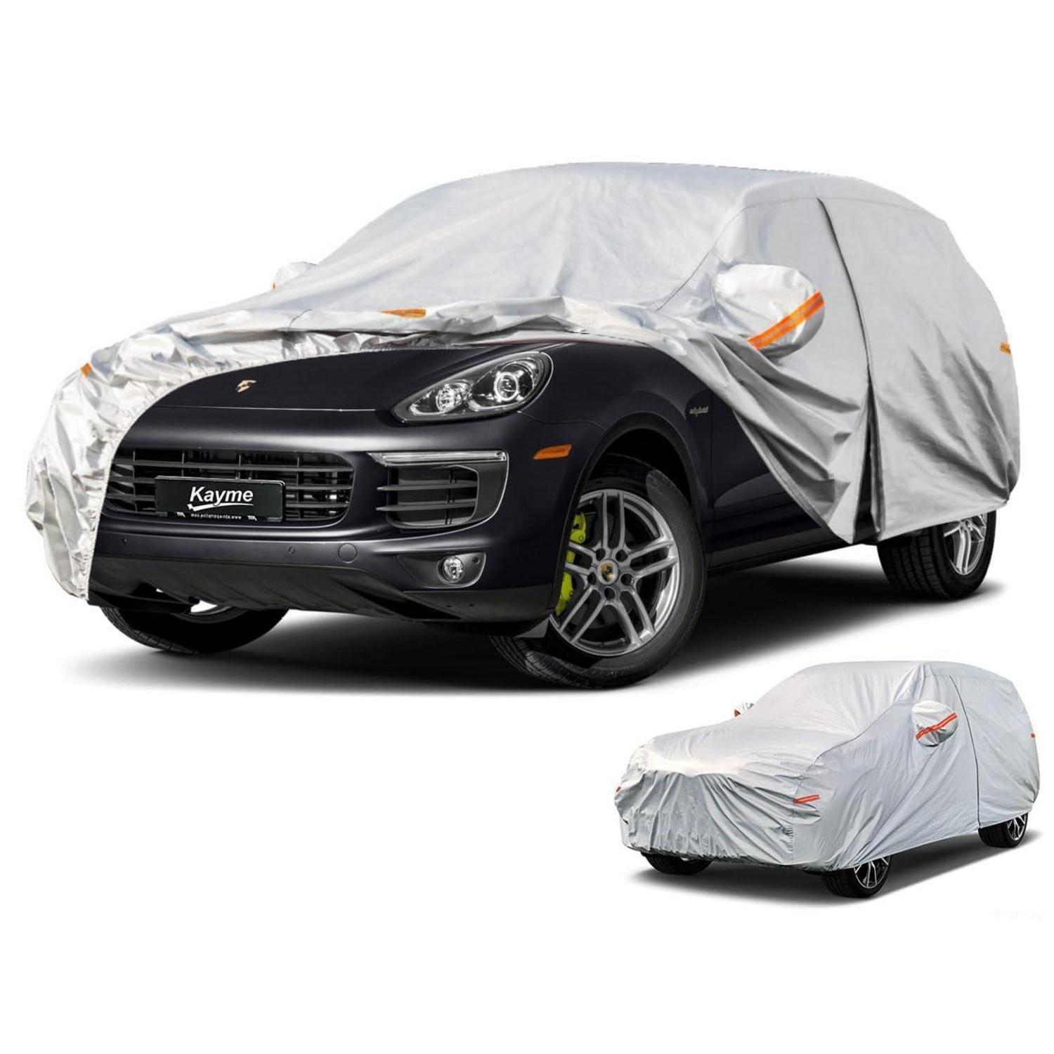 Autoplane Wasserdicht Für Porsche Cayenne (2010-2025) 6-lagig Staubschutz Silber