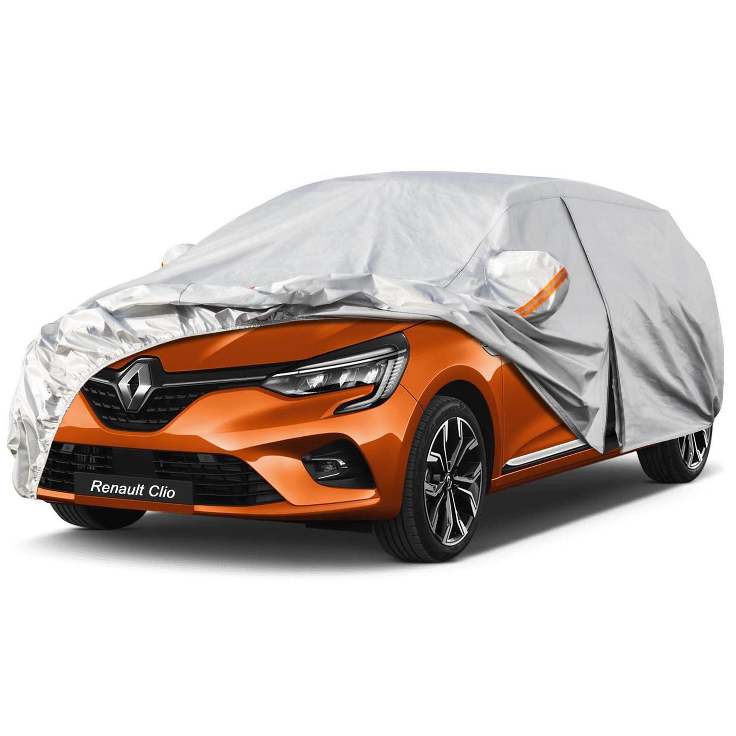 Autoplane Wasserdicht Atmungsaktiv Für Renault Clio Schrägheck (1990-2025) Silber
