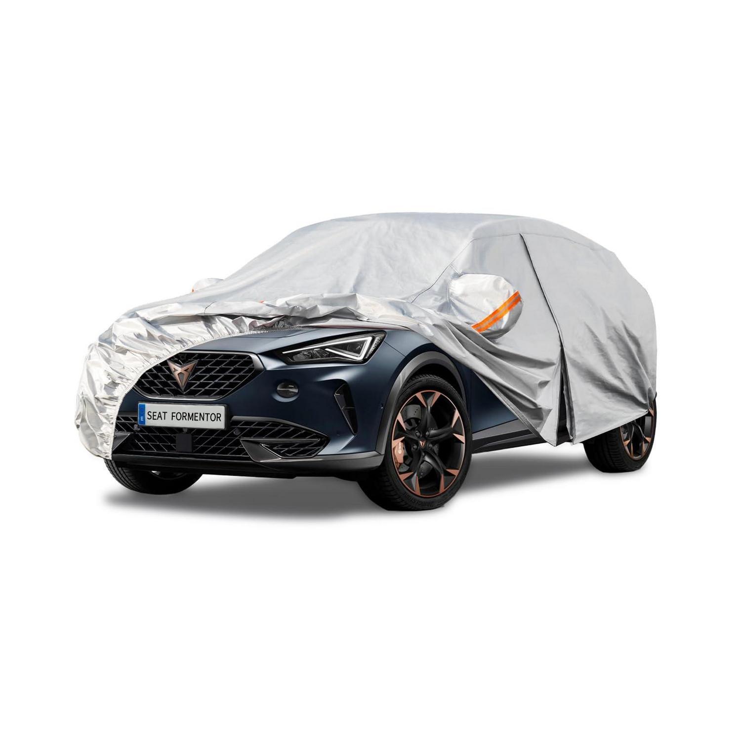 Vollgarage Autoabdeckung Wasserdicht Atmungsaktiv Für Seat/cupra Formentor (2020-2025) Silber