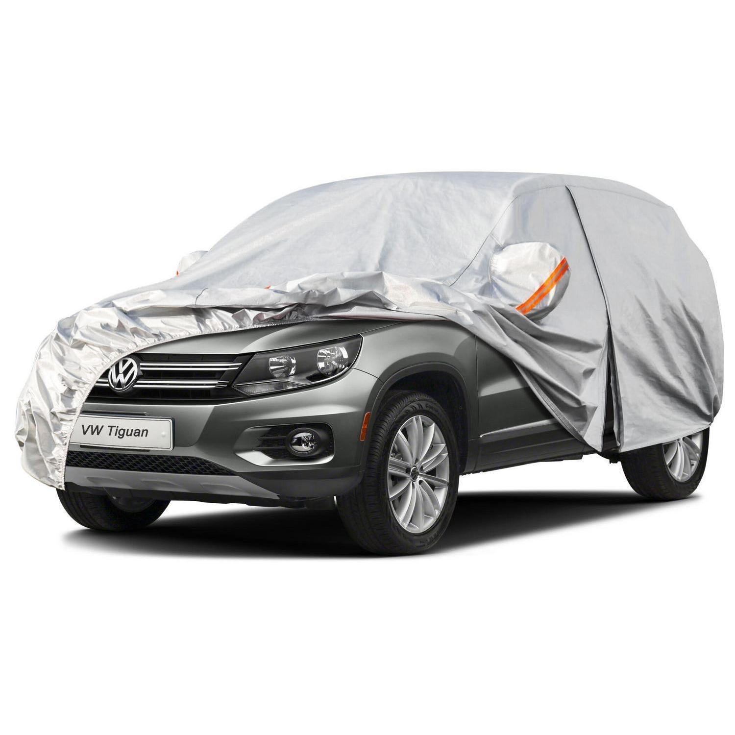 Autoplane Wasserdicht Atmungsaktiv Für Vw Tiguan (2007-2025) 6-lagig Silber