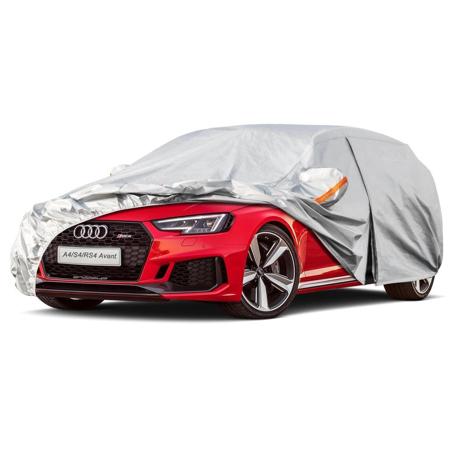 Kombi Autoplane Wasserdicht Für Audi A4 Avant (2004-2025) Silber
