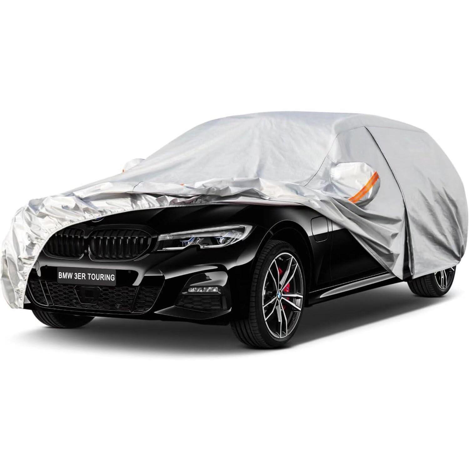 Autoplane Wasserdicht Atmungsaktiv Für Bmw 3er Touring F31/e91/e46 (2005-2025) Silber