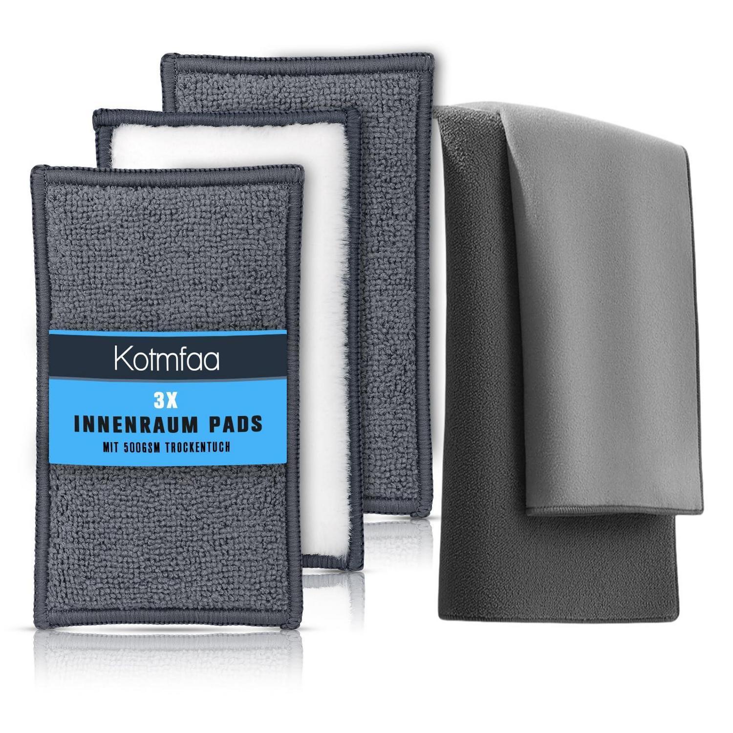 Auto Innenraum Reinigungs-pads & Trockentuch Set