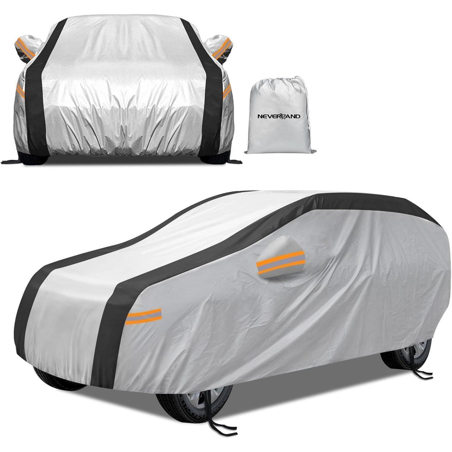 Autoabdeckung Suv 210d Oxford Wasserdicht Mit Reflexionsdesign Größe M