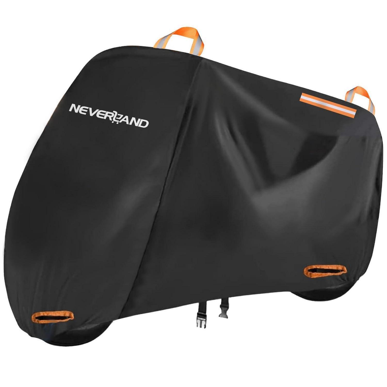 Motorrad Abdeckplane Xl 245cm Wasserdicht 210d Oxford Stoff Mit Reflektoren