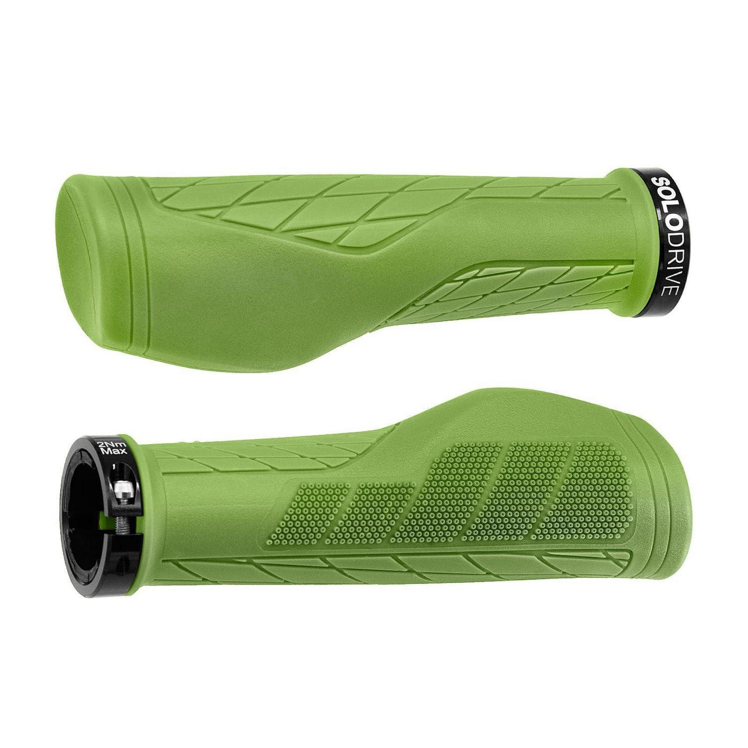 Ergonomische Fahrradgriffe Rutschfest Für Mtb, Trekking, E-bike, Olivgrün