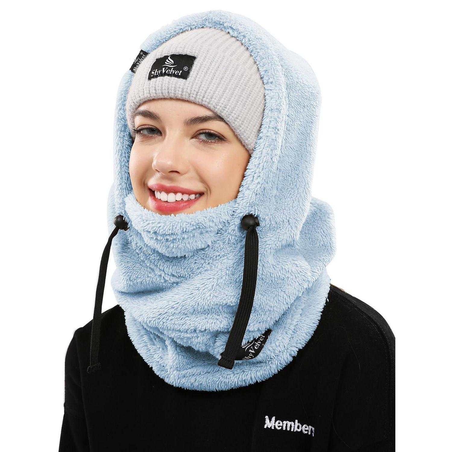 Sturmhaube Winter Thermo Skimaske Fleece Balaclava Für Radfahren, Snowboarden, Skifahren, Motorradfahren, Unisex, Einheitsgröße