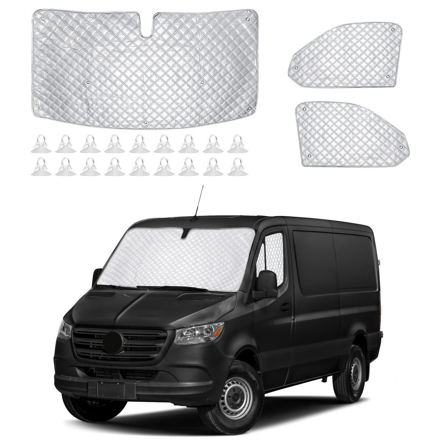 Thermo-windschutzscheibenabdeckung Für Mercedes Sprinter 2019-2025, 3-teilig, Uv-schutz