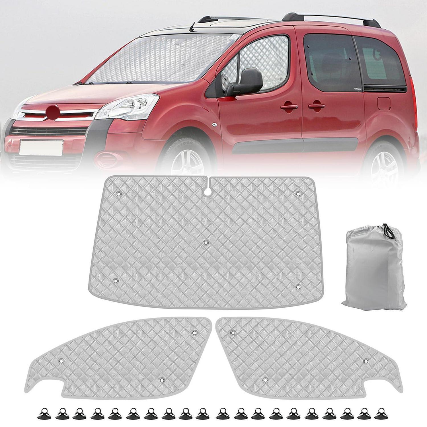 Thermomatte Fahrerhaus 3-teilig Für Citroen Berlingo/peugeot Partner 2008-2018
