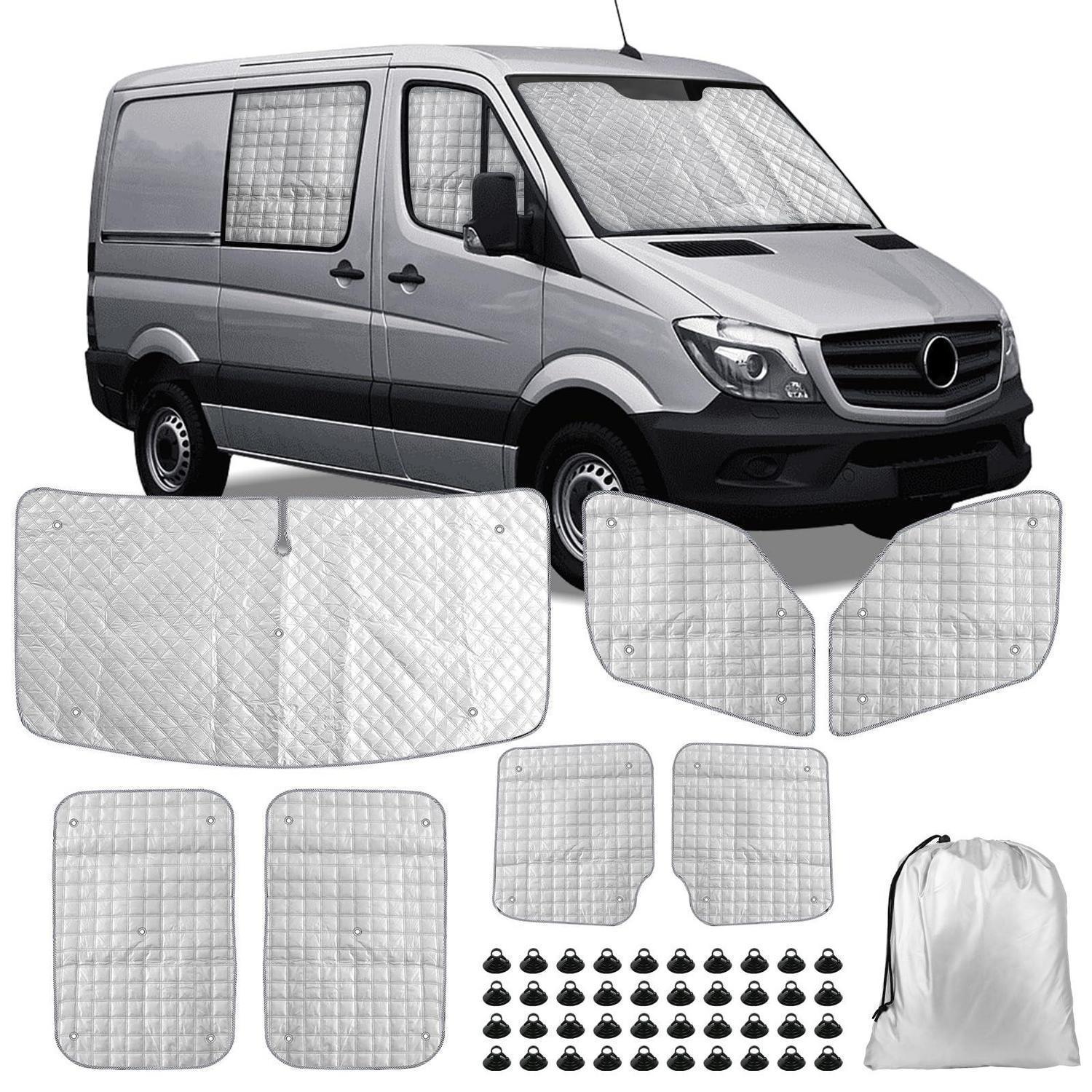 Thermomatte Fahrerhaus 7-teilig Für Sprinter/crafter Lwb 2006-2019
