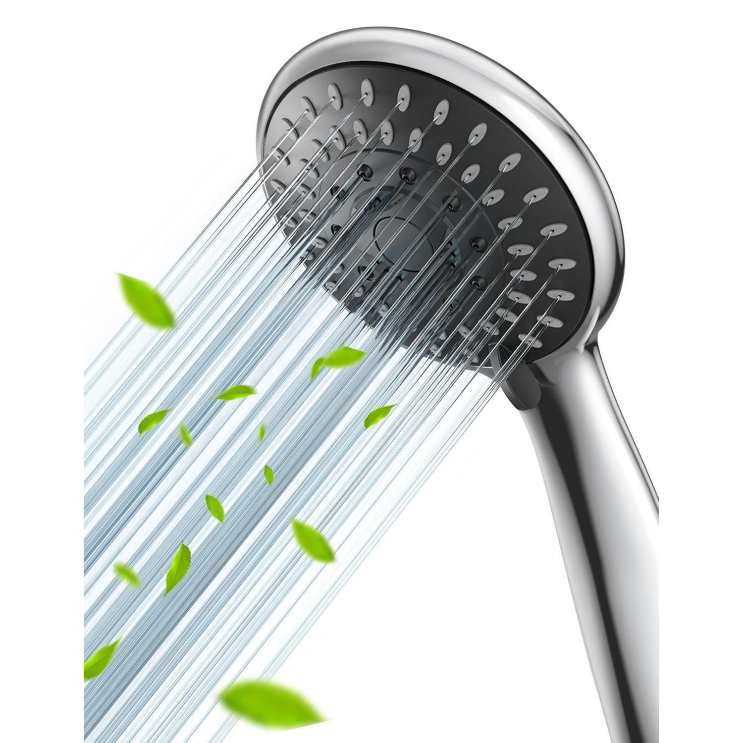 Handbrause Mit 5 Strahlarten, Wassersparend, Anti-kalk, Einfache Installation