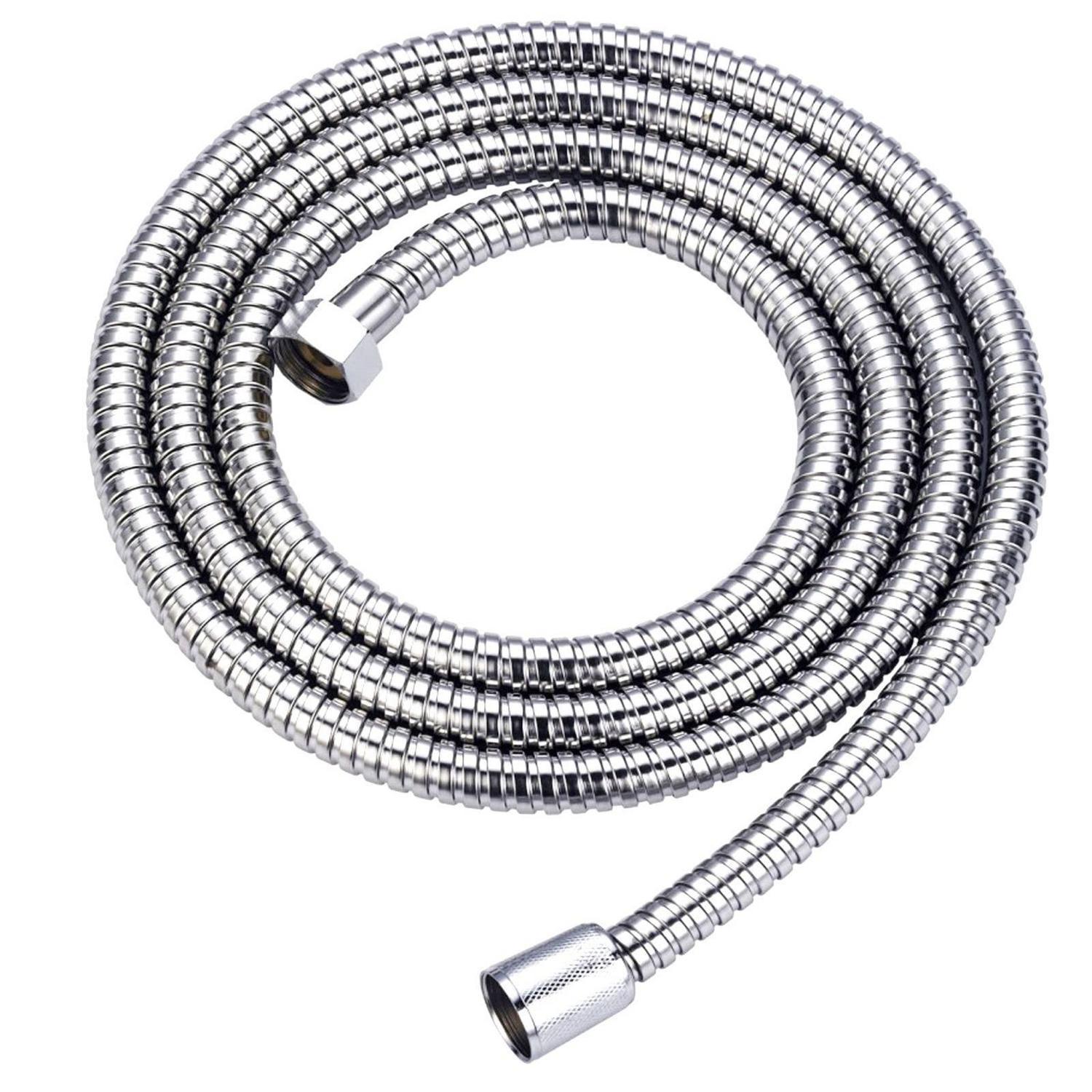 Brauseschlauch 1.5m Edelstahl Ganzmetall Mit G1/2 Anschluss, Flexibel