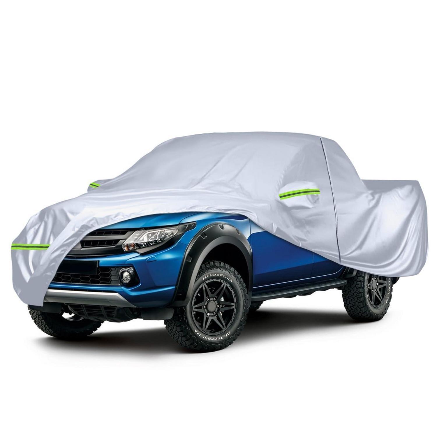 Autoabdeckung Für Pickups, Wasserdicht, Uv-schutz, Silber, Für Ford Ranger, Hilux, Navara
