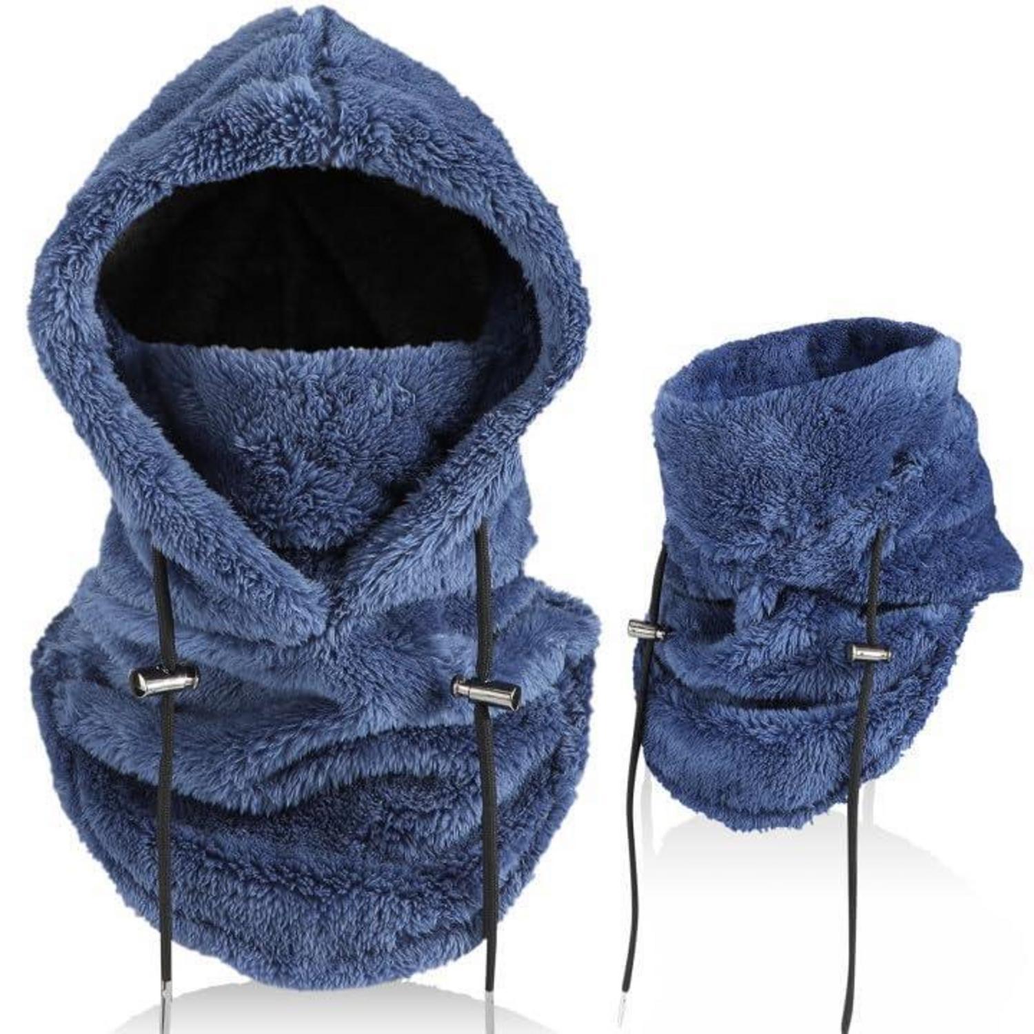 Thermo Sturmhaube Mit Nackenwärmer Für Damen Und Herren, Winddicht & Warm
