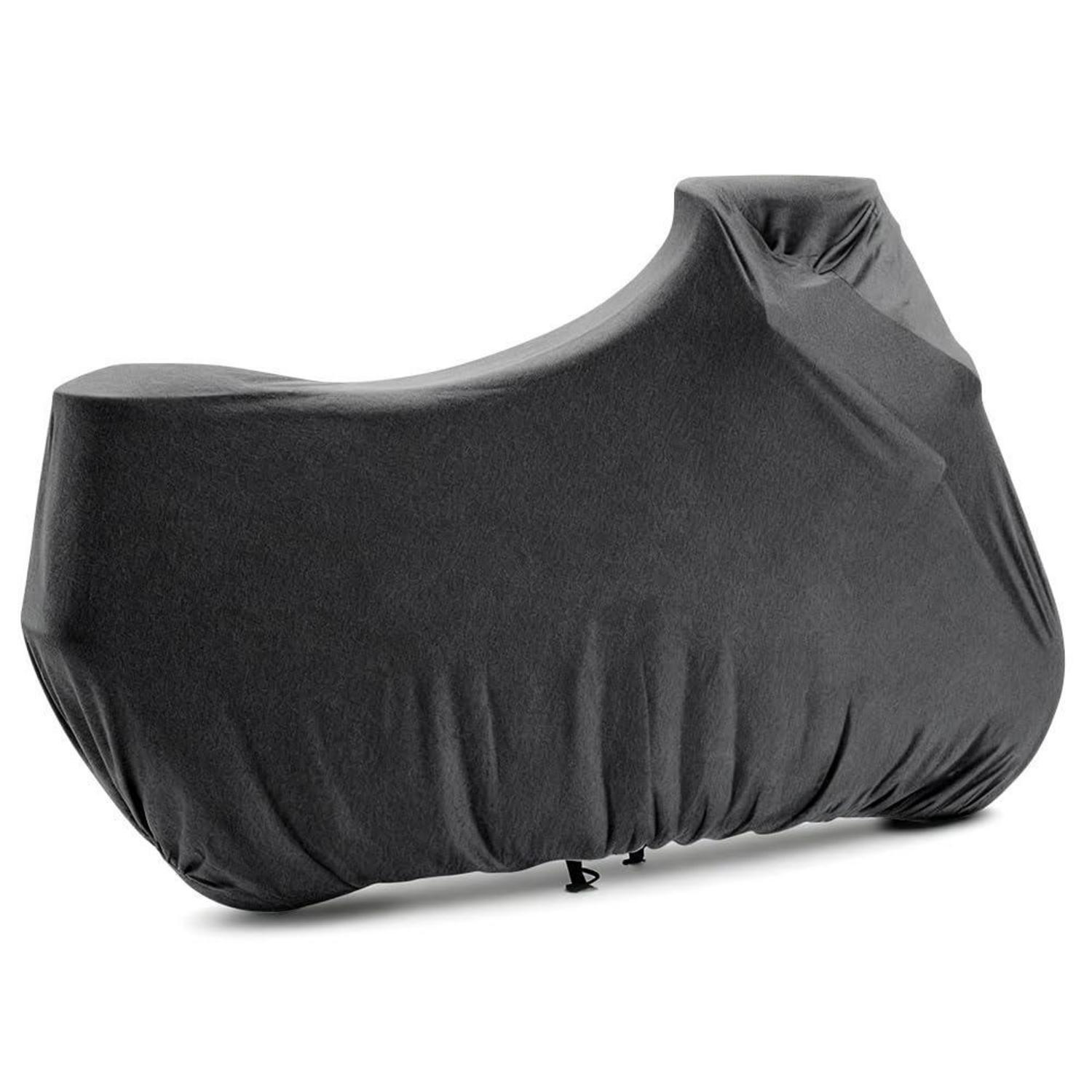 Motorradabdeckung Indoor Stretch Staubschutz Dunkelgrau 245x104x125cm Mit Beutel