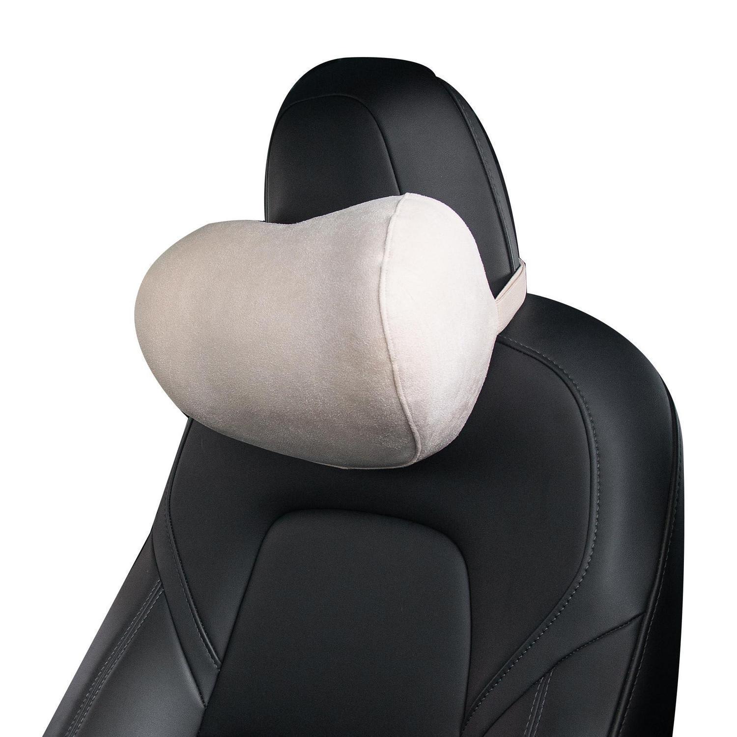 Auto Nackenkissen Aus Memory Foam, C-form, Beige