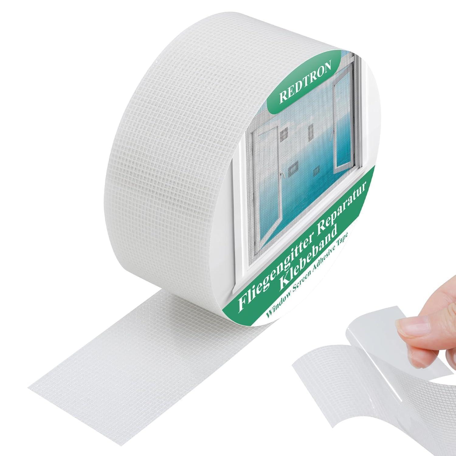Reparaturband Für Insektenschutzgitter, 48 Mm X 10 M, Weiß