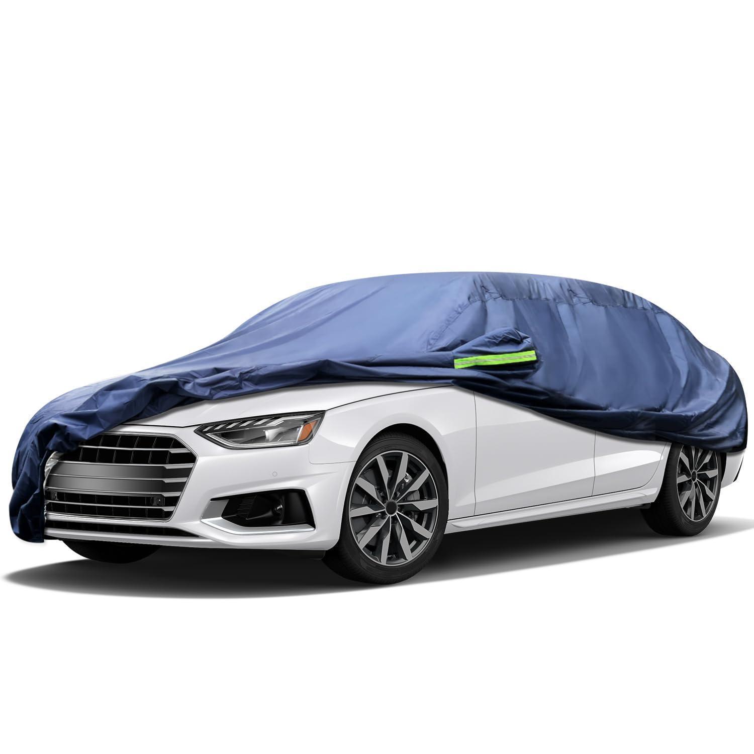 Autoabdeckplane 10 Lagen Für Audi A4 (2010-2024) Mit Tasche