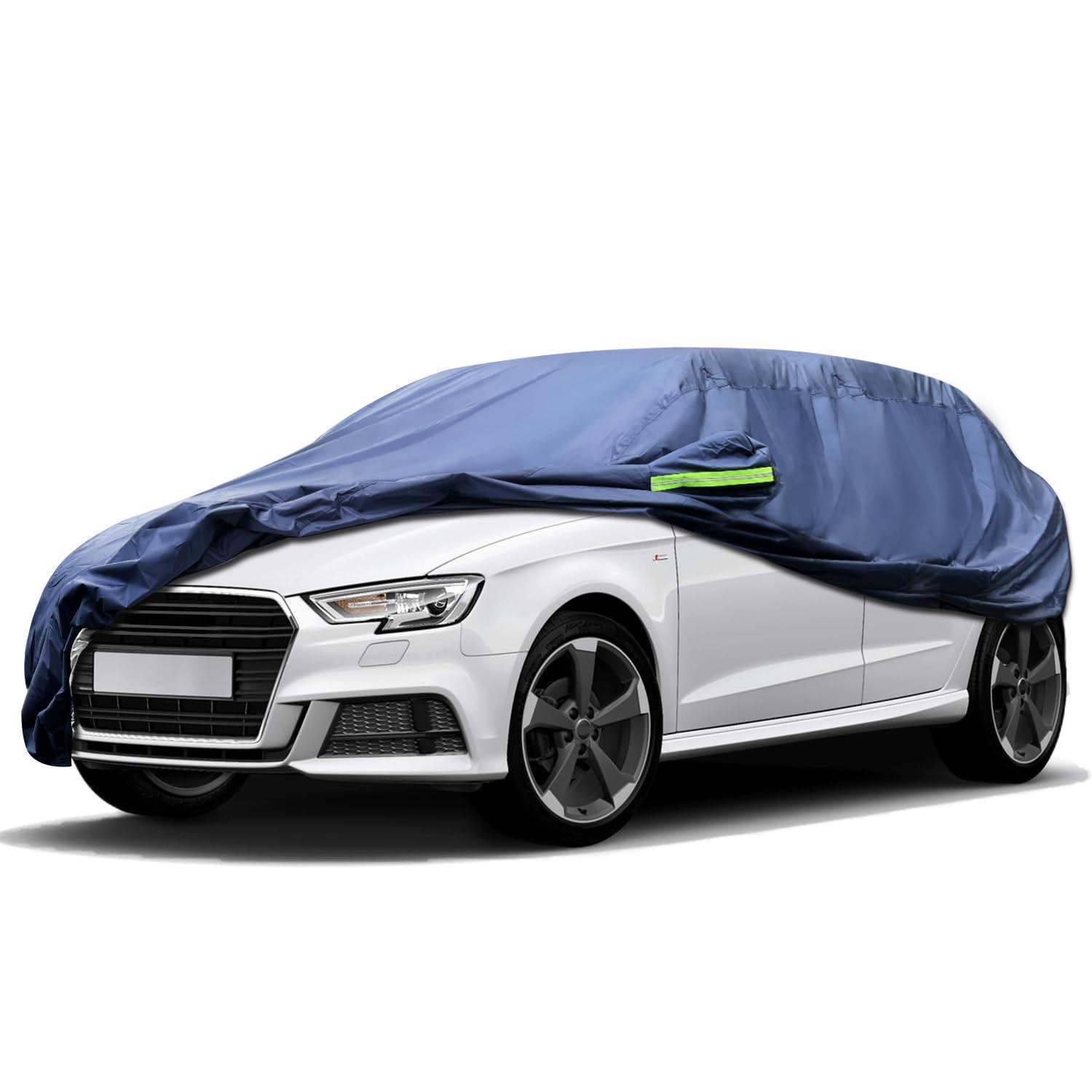 Autoabdeckplane 10 Lagen Staubdicht Wasserdicht Für Audi Q3 2011-2024 Mit Tasche