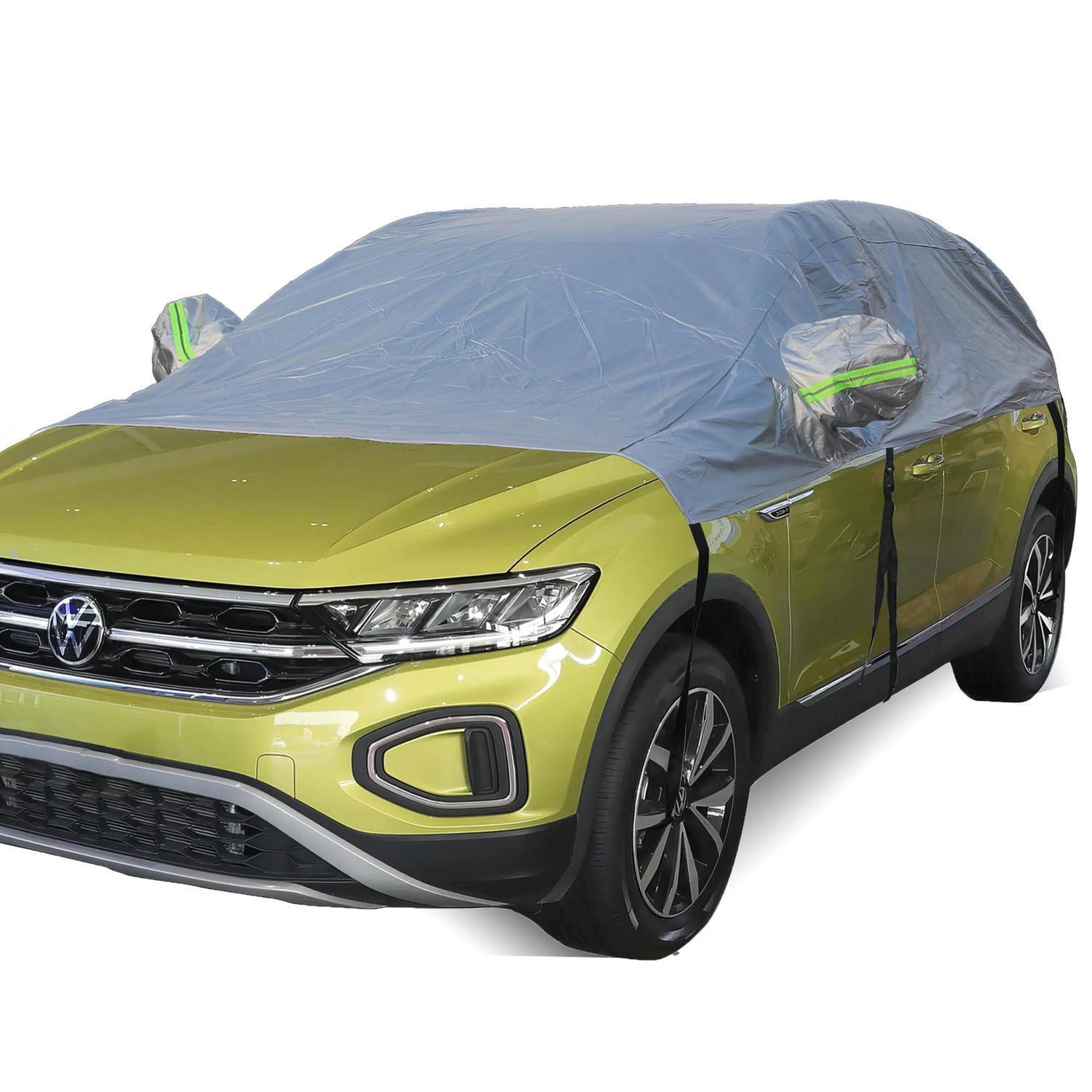 Halbgarage Auto Abdeckplane Wasserdicht Mit Baumwolle Gefüttert Für Suv & Kombi (bis 480cm)